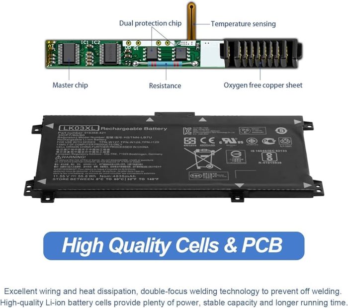 HP LK03XL - LK03XL Original Laptop Notebook Battery - Image 3