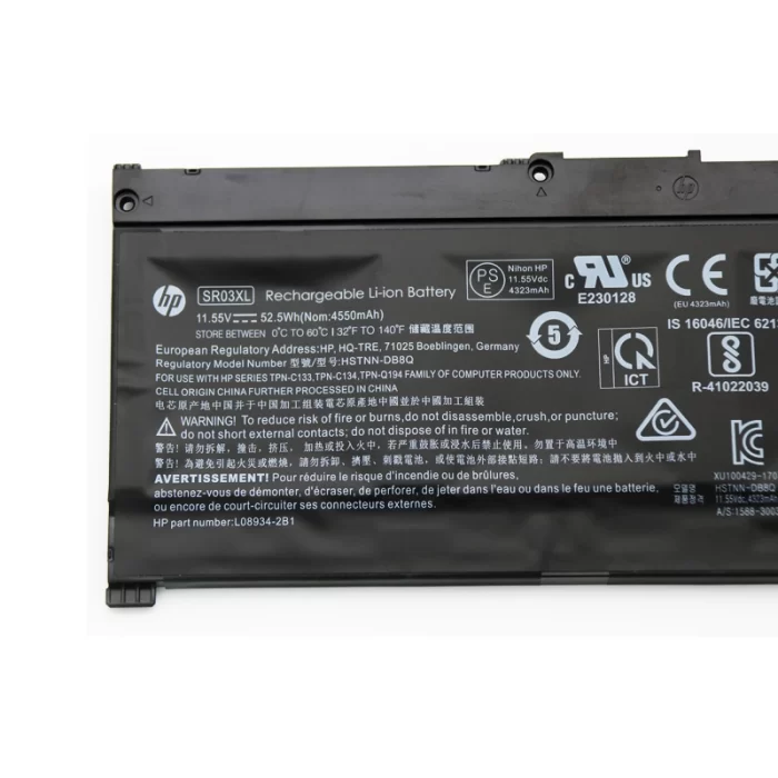 HP TPN-C133 - SR03XL Original Laptop Notebook Battery - Image 4