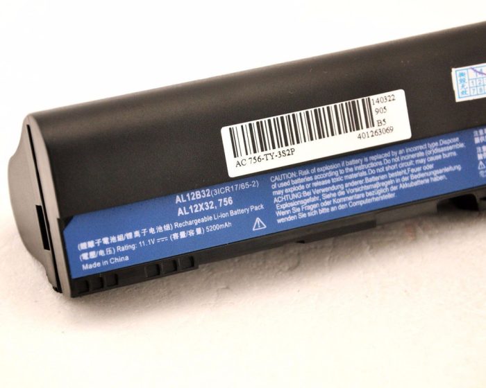 ACER AL12B32 - 6 CELL AL12B32 Original  Laptop Notebook Battery - Image 5