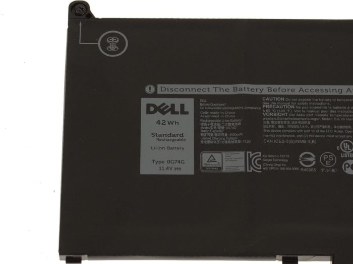 DELL 0G74G - 0G74G Original Laptop Notebook Battery - Image 3