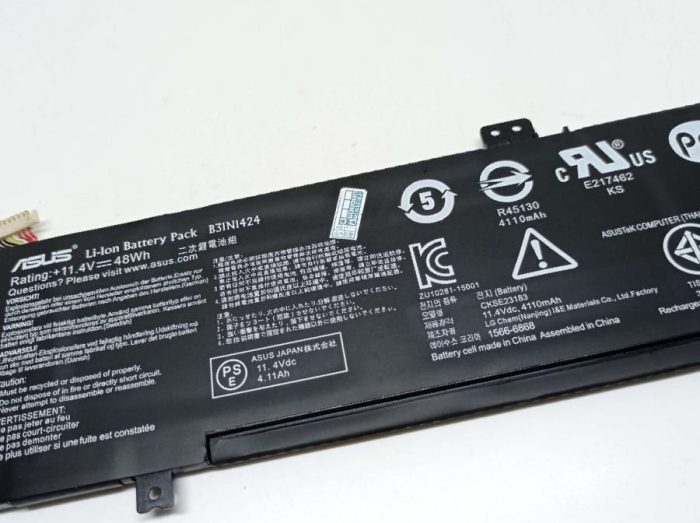ASUS 0B200-01390000 - B31N1424 Original Laptop Notebook Battery - Image 3