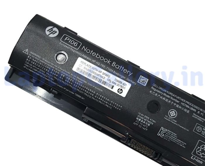 HP 15-e015TX - 6 Cell PI06 Original Laptop Notebook Battery - Image 3