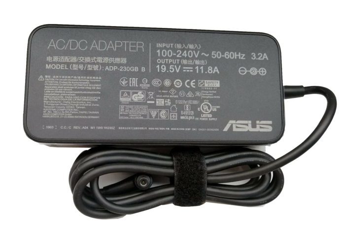 1-41.jpg ASUS 230W Model : ADP-230GB B 19.5V 11.8A Genuine Original Laptop Adapter Charger ( 3.7 mm ) - Image 1