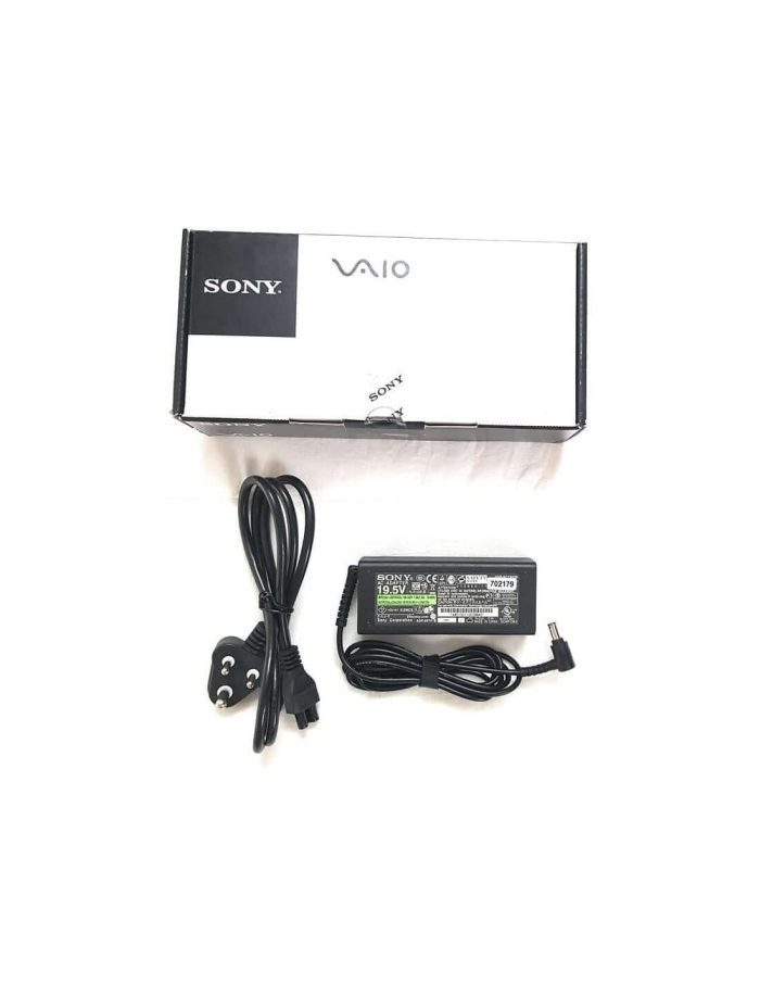 1-54.jpg SONY VAIO 75w Original Laptop Charger - 19.5V 3.9A Genuine AC Power Adapter ( 6.5 mm * 4.4 mm ) - Image 1