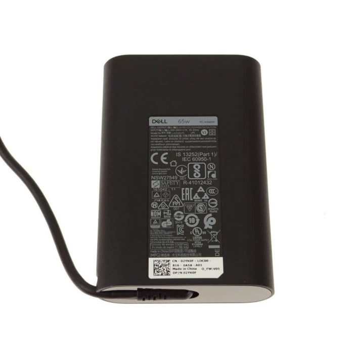 DELL 65w Original Laptop Charger - 20V 3.25A Genuine AC Power Adapter ( USB TYPE C ) - Image 3