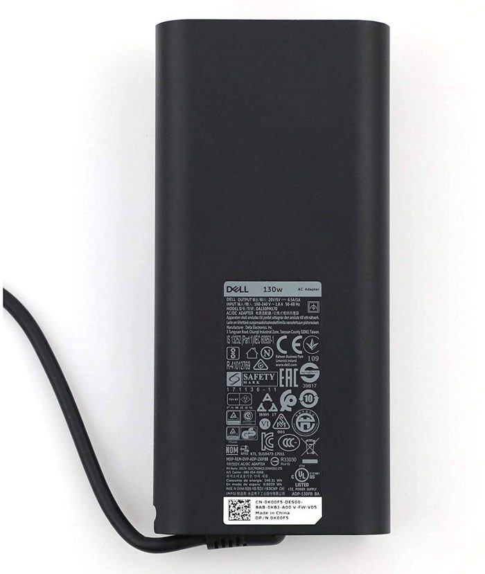 DELL 130W 0M0H25 5V-20V 1A-6.5A Original Genuine Laptop Adapter Charger ( USB TYPE C ) - Image 4