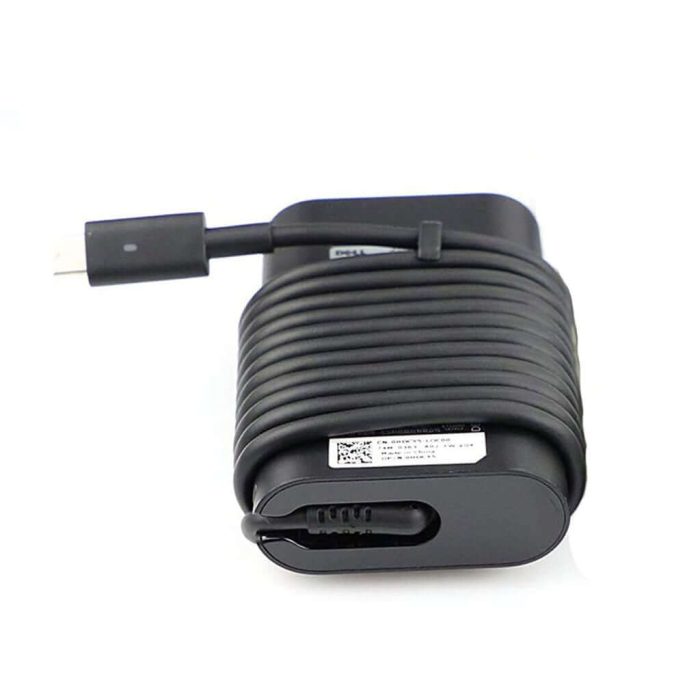 DELL 45w Original Laptop Charger - 5V/9V/15V/20V  3A/2.25A Genuine AC Power Adapter ( USB TYPE C ) - Image 5
