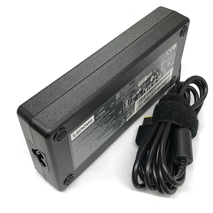 LENOVO 170w Original Laptop Charger - 20V 8.5A Genuine AC Power Adapter ( Square Yellow ) - Image 3