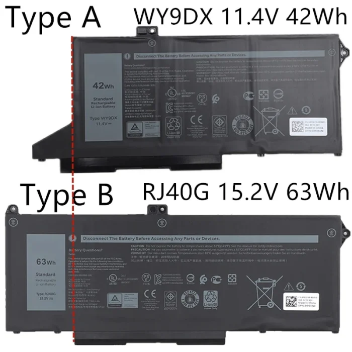 DELL WY9DX - WY9DX Original  Laptop Notebook Battery - Image 6