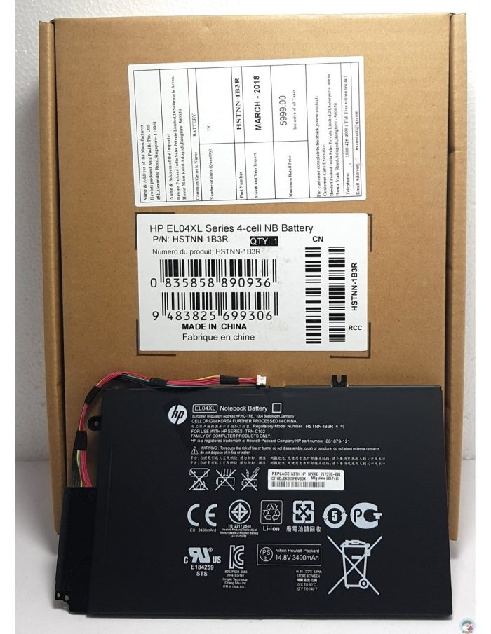 1 HP EL04XL - EL04XL Original  Laptop Notebook Battery - Image 1