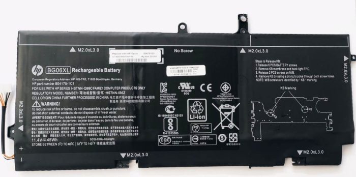 HP BG06XL - BG06XL Original Laptop Notebook Battery - Image 1