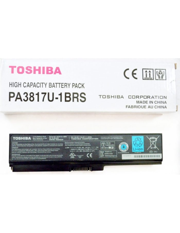 1 TOSHIBA PA3817U - PA3817U-1BRS Original Laptop Notebook Battery - Image 1