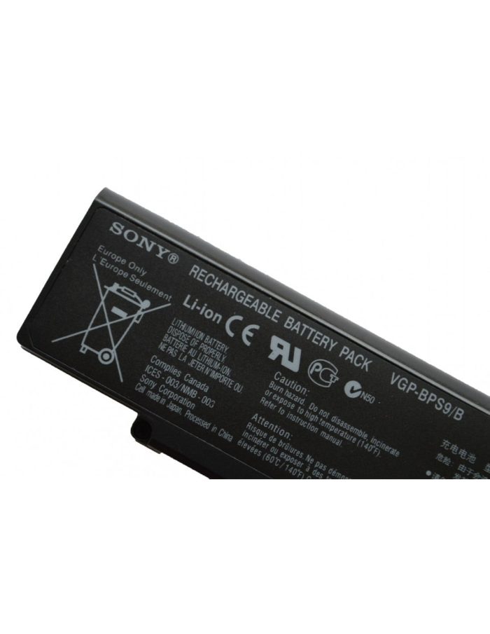 SONY VAIO BPS9 -  BPS9 Original Laptop Notebook Battery - Image 2