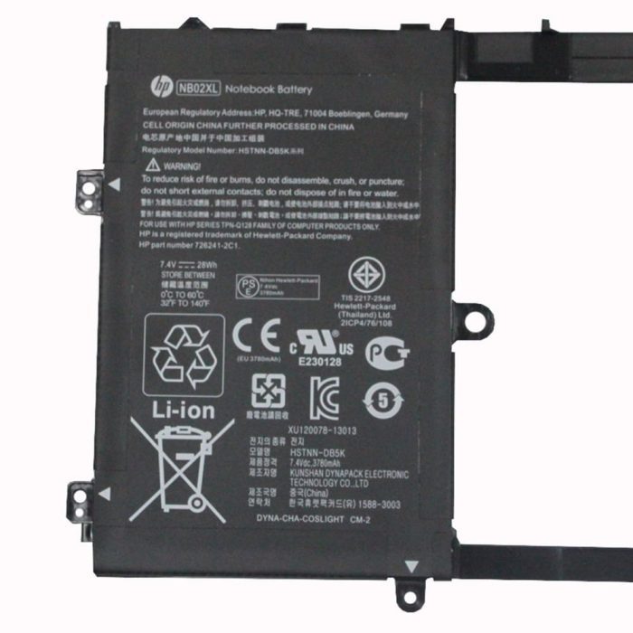 HP NB02XL - NB02XL Original Laptop Notebook Battery - Image 3
