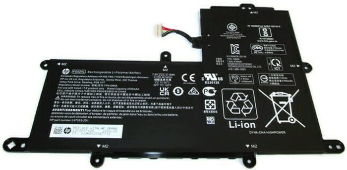 1 HP FO02XL - FO02XL Original  Laptop Notebook Battery - Image 1