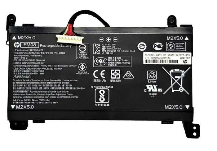 HP FM08 - FM08 Original Laptop Notebook Battery - Image 1