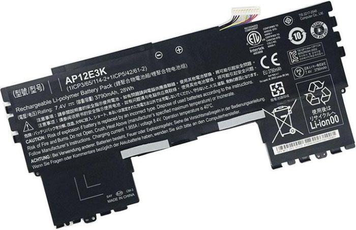 ACER AP12E3K - AP12E3K Original Laptop Notebook Battery - Image 1