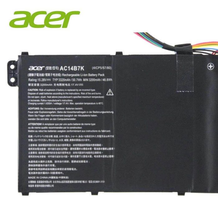 ACER AC14B7K - AC14B7K Original  Laptop Notebook Battery - Image 2