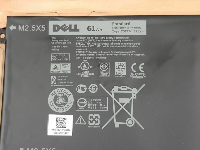 DELL TOTRM - TOTRM Original Laptop Notebook Battery - Image 3