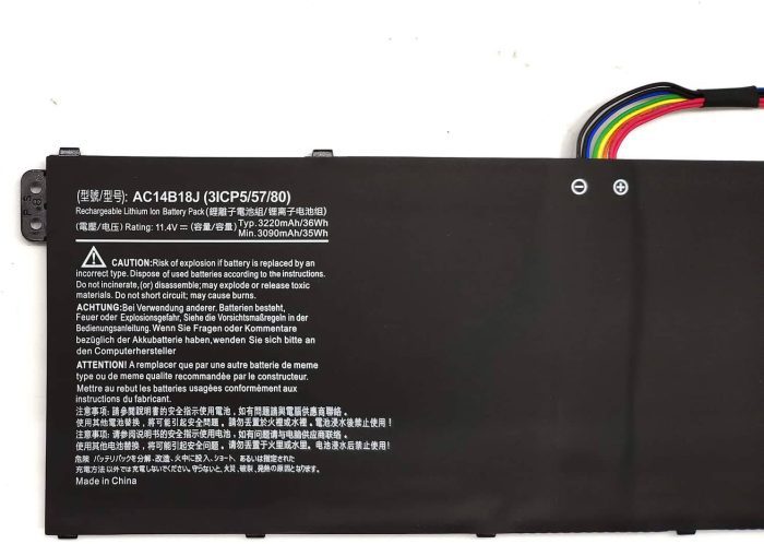 ACER AC14B18J - AC14B18J Original Laptop Notebook Battery - Image 2