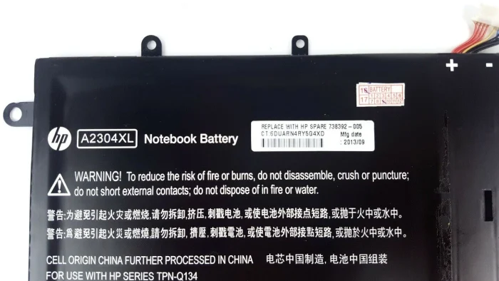 HP A2304XL - A2304XL Original Laptop Notebook Battery - Image 3