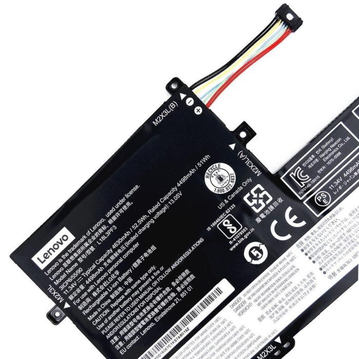 LENOVO IdeaPad S 340-15 IWL ( 81N80038GE )  - L18L3PF3 Original Laptop Notebook Battery - Image 2