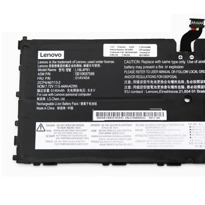 LENOVO L16L4P91 - L16L4P91 Original Laptop Notebook Battery - Image 2