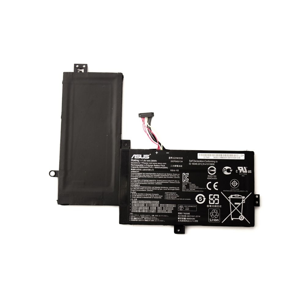Genuine ASUS B21N1505 Laptop Battery – For VivoBook E402M, E402S, E502S, X402MA, R417MA – 7.6V 4110mAh