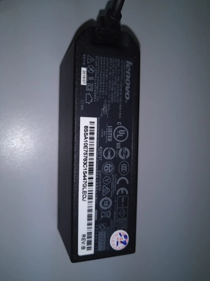LENOVO 36W ThinkPad 10 Helix 2 12V 3A USB Genuine Original Laptop Charger Adapter - Image 2