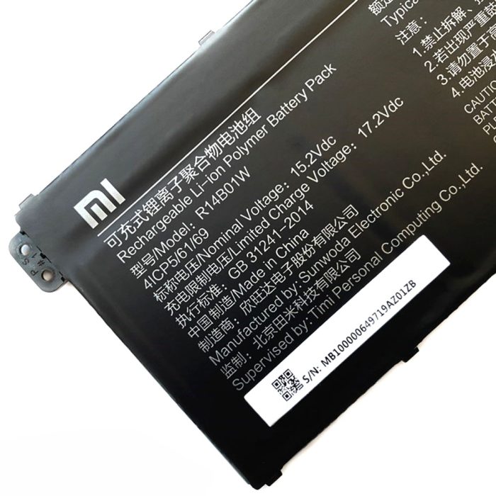 MI R14B01W - R14B01W Original Laptop Notebook Battery - Image 3