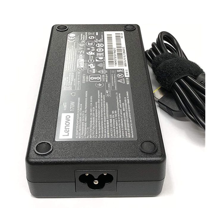 LENOVO 170W 45N0514 20V 8.5A Original Laptop Charger (SLIM TIP) USB TYPE - Image 3