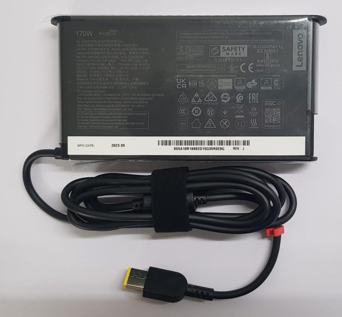 LENOVO 170W RUGGED 01FR043 20V 8.5A Genuine Original Laptop Charger Adapter - Image 3