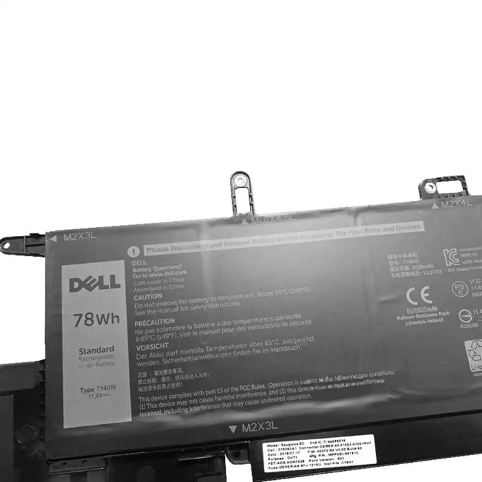 DELL 7146W - 7146W Original Laptop Notebook Battery - Image 2