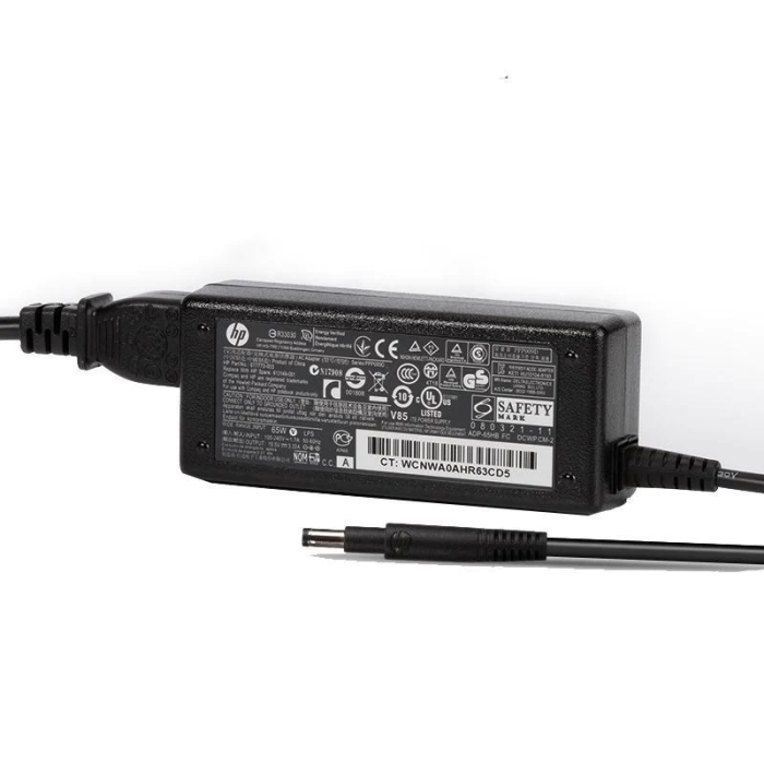 HP 65W 19.5V 3.33A Genuine Original Laptop Adapter Charger ( 1.7 mm Black ) - Image 3