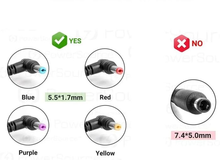 2 ACER 230W Model : ADP-230JB D 19.5V 11.8A Genuine Original Laptop Adapter Charger ( 1.7mm ) - Image 3