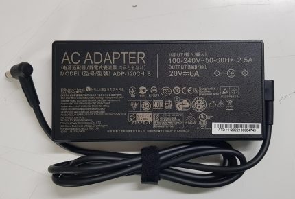 ASUS 120W Model : ADP-120CH B 20V 6A Genuine Original Laptop Adapter Charger ( 2.5 mm )