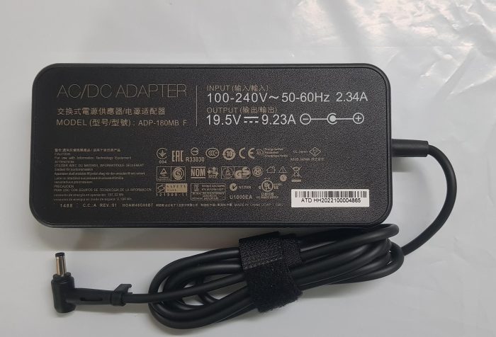ASUS 180W 19.5V 9.23A ADP-180MB F Genuine Original Laptop Adapter Charger (3.0 mm) - Image 1