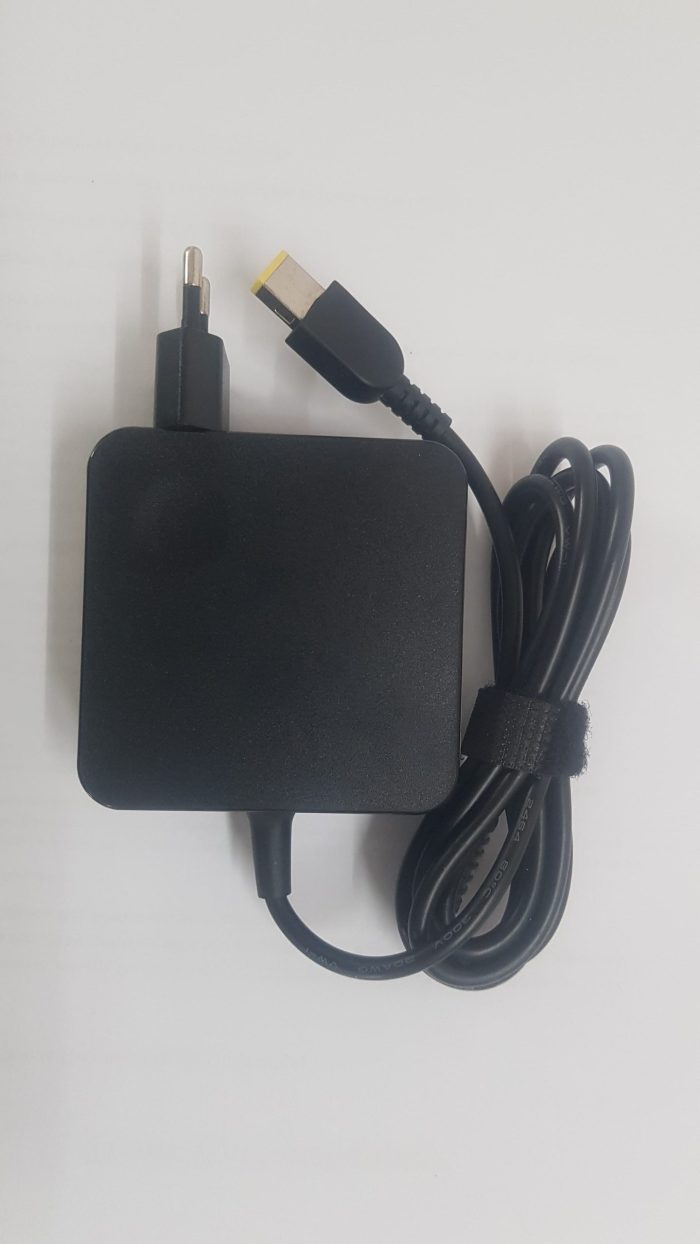 LENOVO 65W Original Laptop Square Charger - 20V 3.25A Genuine AC Power Adapter ( Square Yellow ) - Image 3