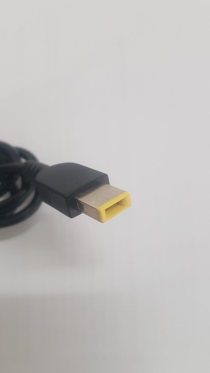 LENOVO 65W Original Laptop Square Charger - 20V 3.25A Genuine AC Power Adapter ( Square Yellow ) - Image 4