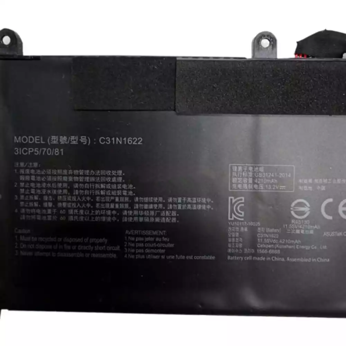 ASUS C31N1622 - C31N1622 Original Laptop Notebook Battery - Image 3
