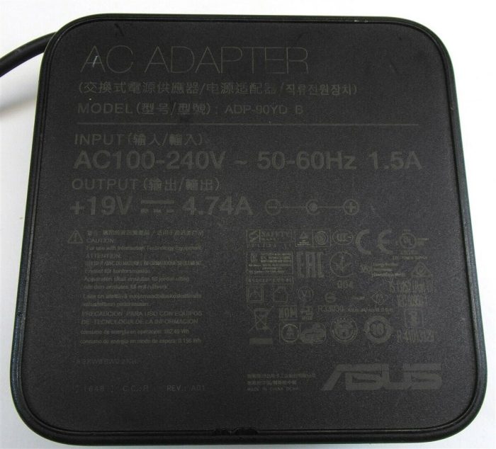 ASUS 90W MODEL: A19-090P2A 19V 4.74A Original Laptop Adapter Charger (3.0 mm) - Image 2