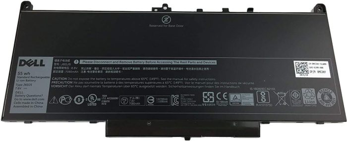 DELL Latitude 14 E7470 ( N007L74701580CN )  - J60J5 Original Laptop Notebook Battery - Image 3