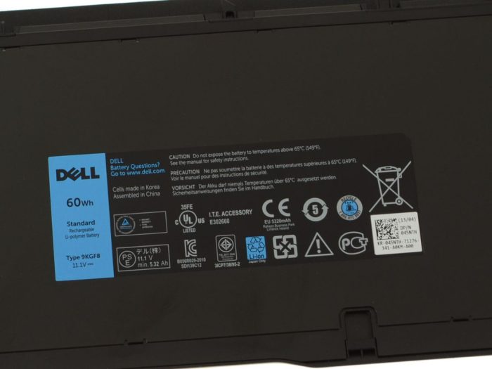 DELL 312-1425 - 9KGF8 Original Laptop Notebook Battery - Image 2