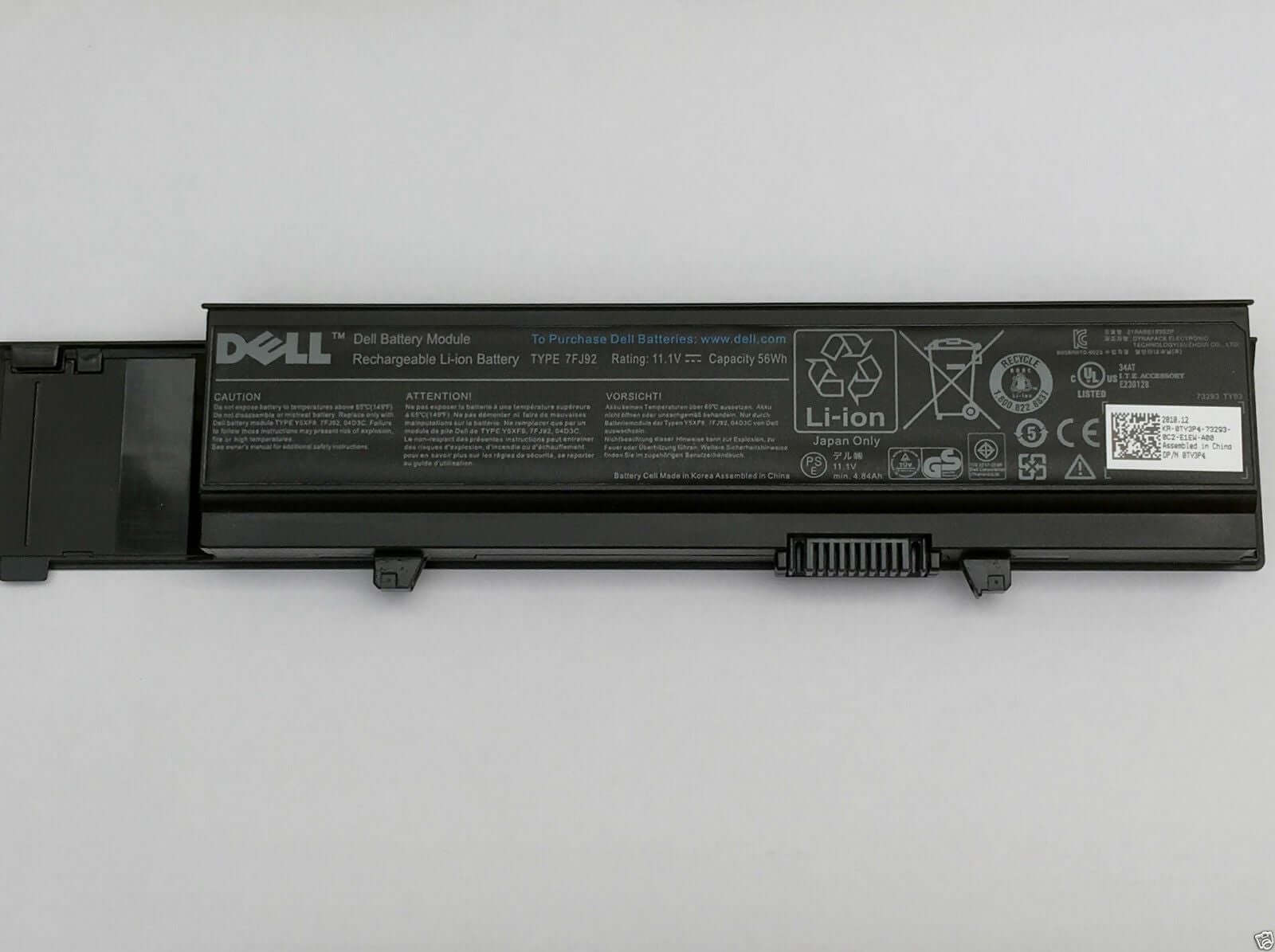1-61.jpg DELL 04D3C - 7FJ92 Original Laptop Notebook Battery - Image 1