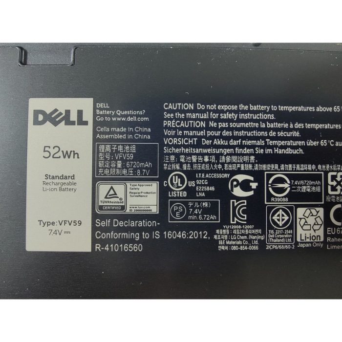 DELL 0J31N7 - VFV59 Original Laptop Notebook Battery - Image 3