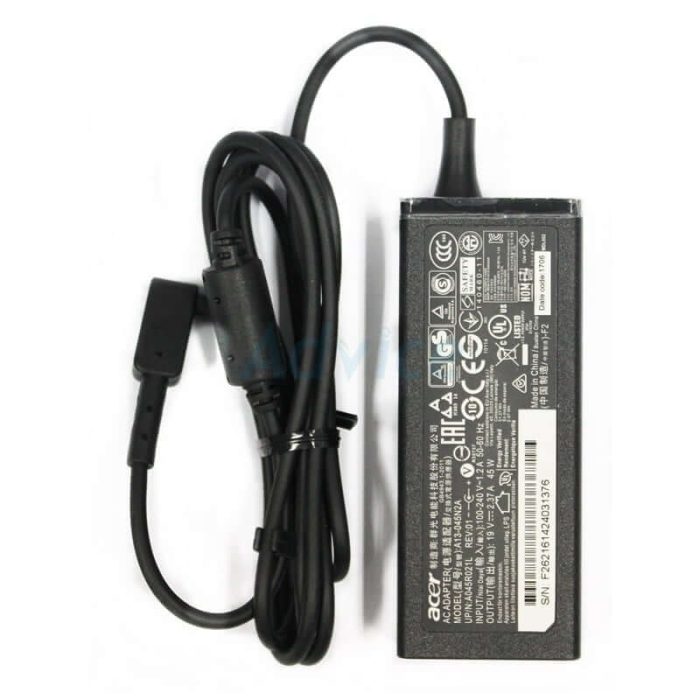 ACER 45w Original Laptop Charger - 19V 2.37A Genuine AC Power Adapter (1.1mm) - Image 2