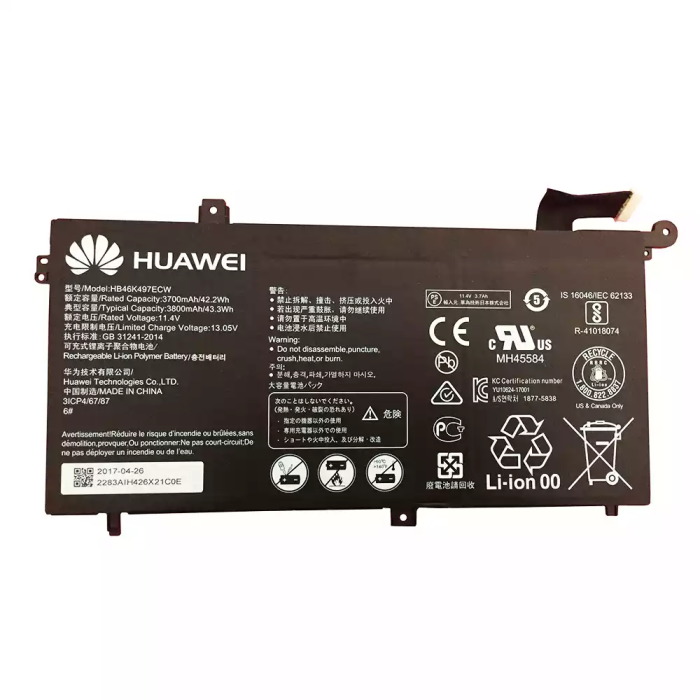 HUAWEI HB46K497ECW - HB46K497ECW Original Laptop Notebook Battery - Image 1