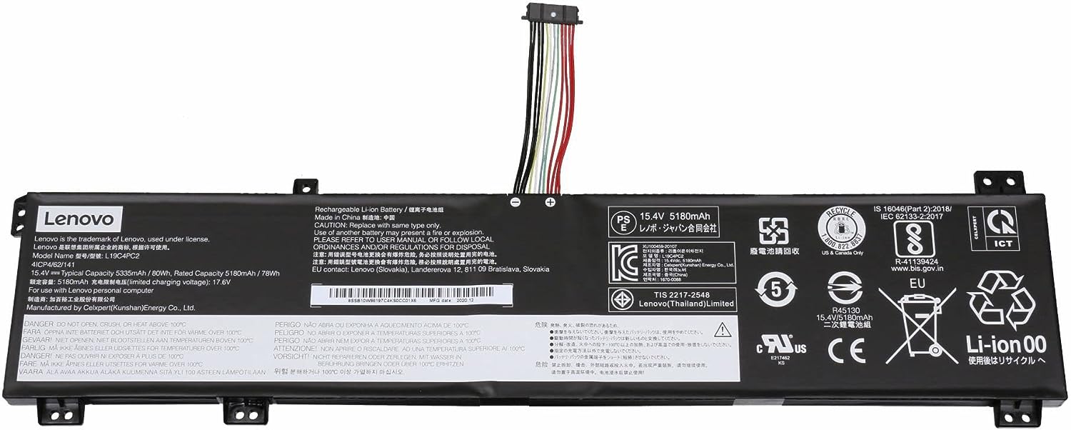 1-1-9.jpg LENOVO L19C4PC2 - L19C4PC2 Original Laptop Notebook Battery - Image 1