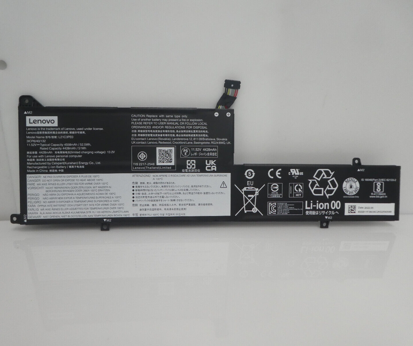 1-16.png LENOVO L21C3PE0 - L21C3PE0 Original Laptop Notebook Battery - Image 1
