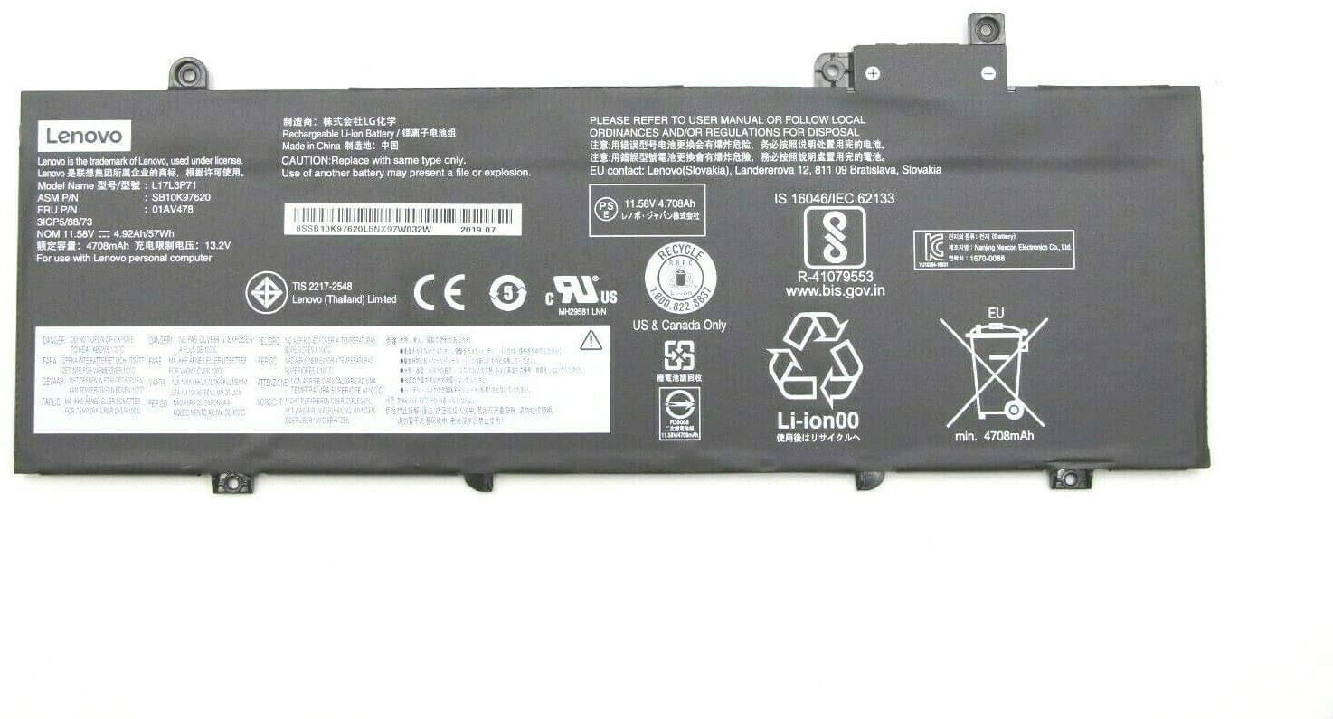 1-9-1-1.jpg LENOVO L17L3P71 - L17L3P71 Original Laptop Notebook Battery - Image 1